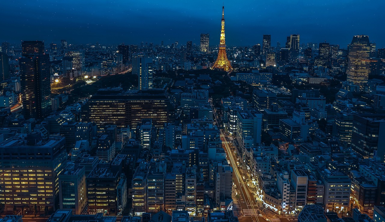 tokyo, japan, tokyo tower